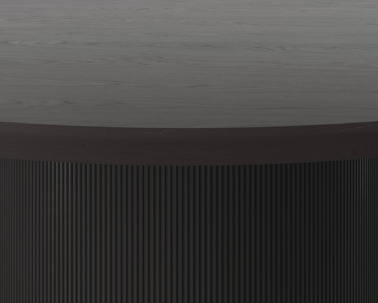 Kalla Dining Table - Round - Charcoal