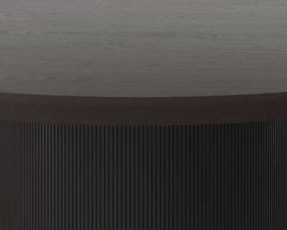 Kalla Dining Table - Round - Charcoal