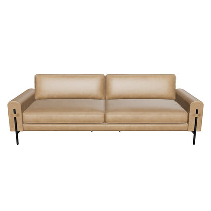 Camus Sofa - Ludlow Sesame Leather