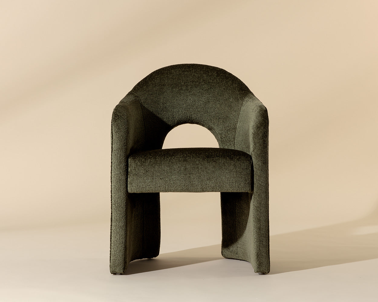 Anaya Dining Armchair - Bergen Olive