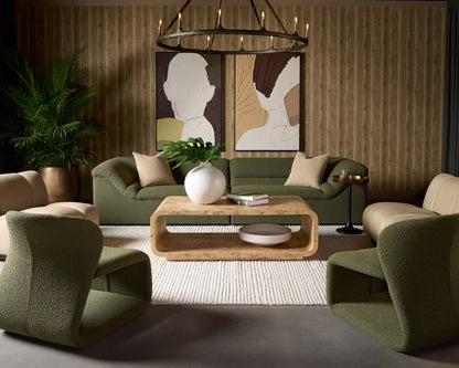 Sophiene Lounge Chair - Copenhagen Olive