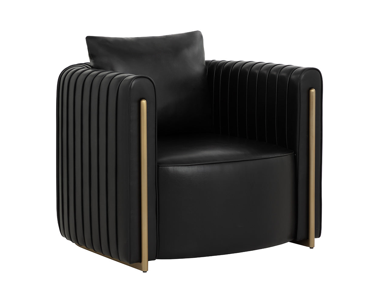 Alix Lounge Chair - Cantina Black
