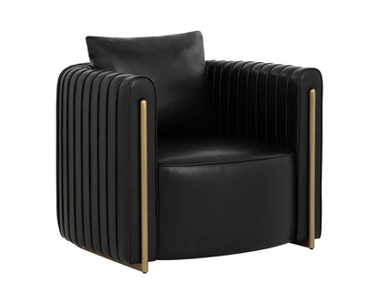 Alix Lounge Chair - Cantina Black