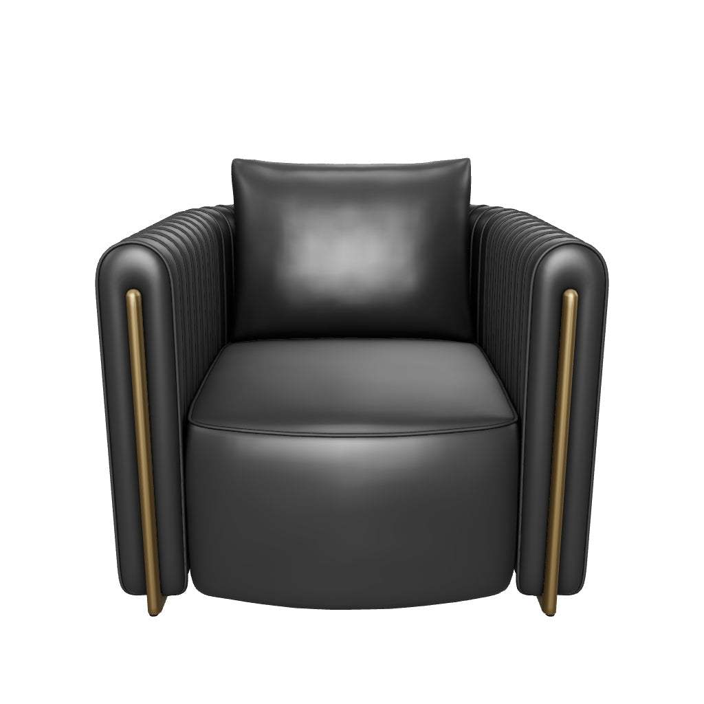 Alix Lounge Chair - Cantina Black