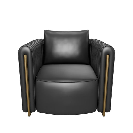 Alix Lounge Chair - Cantina Black