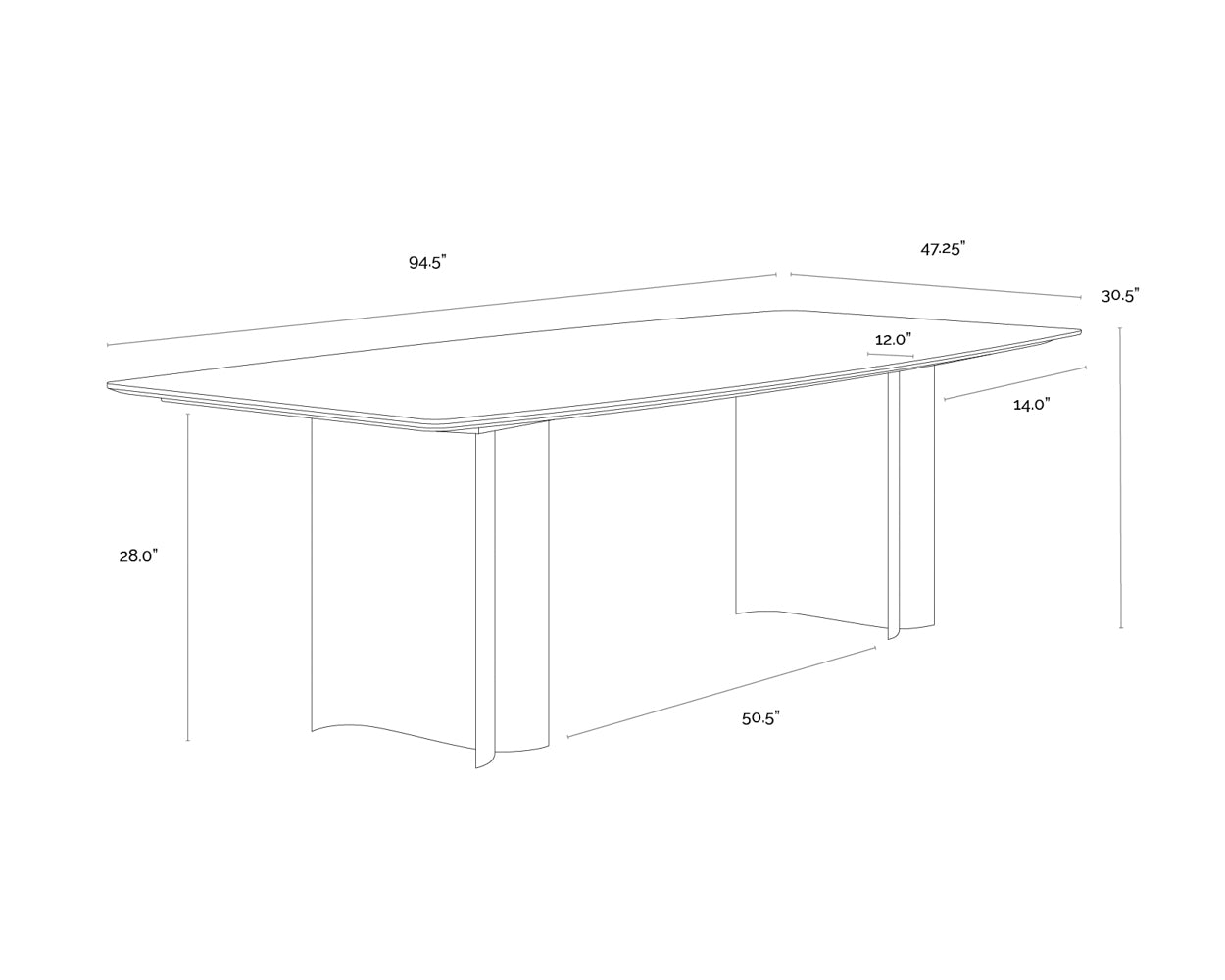 Astara Dining Table