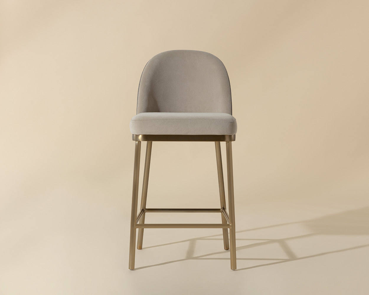 Lavania Counter Stool - Meg Taupe / Porcini Taupe