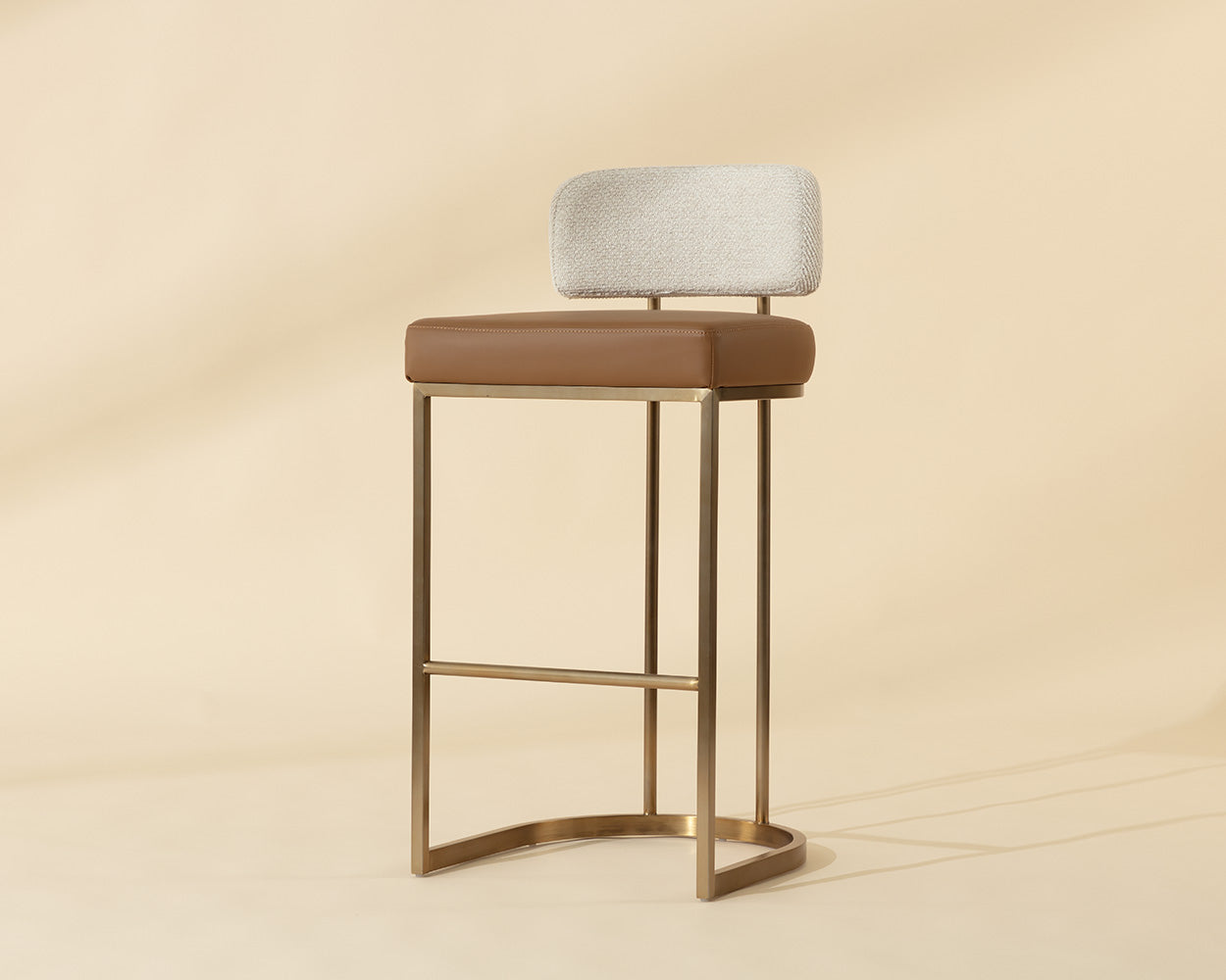 Larissa Barstool - Napa Cognac / Rhea Light Barley