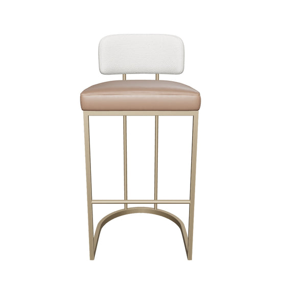 Larissa Barstool - Napa Cognac / Rhea Light Barley