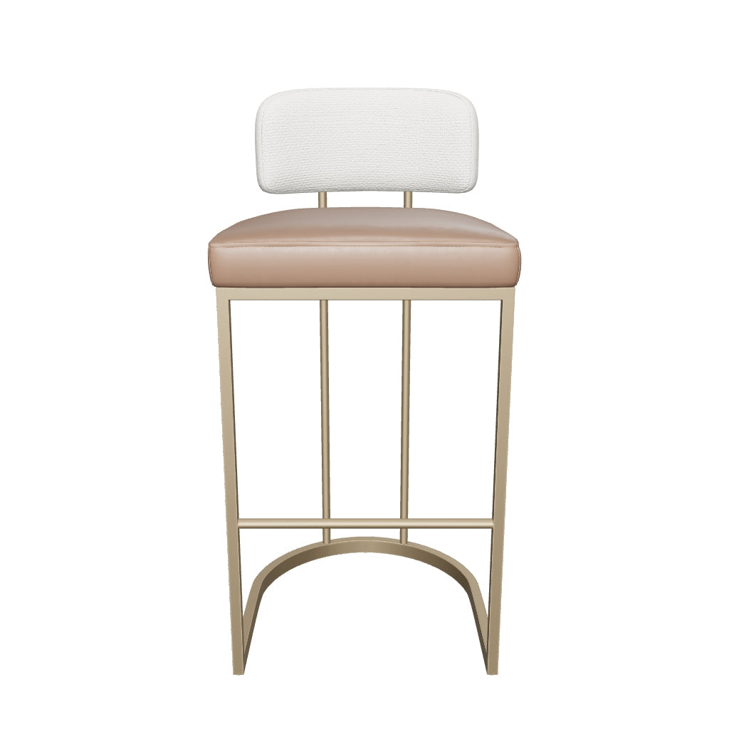 Larissa Barstool - Napa Cognac / Rhea Light Barley