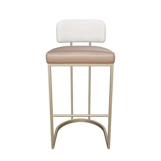 Larissa Barstool - Napa Cognac / Rhea Light Barley