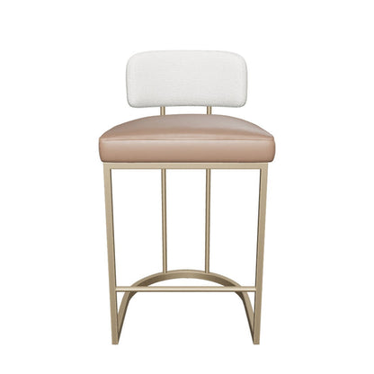 Larissa Counter Stool - Napa Cognac / Rhea Light Barley