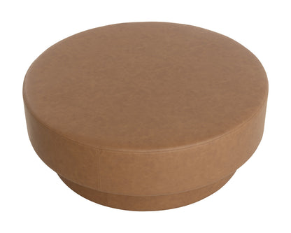 Arlo Ottoman - Milliken Cognac