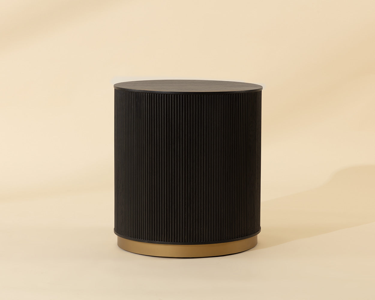 Kalla Side Table - Charcoal