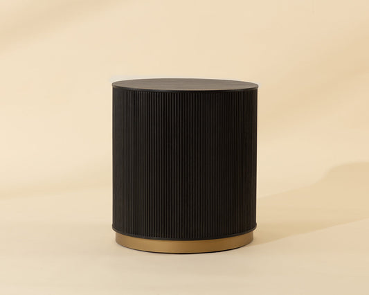 Kalla Side Table - Charcoal