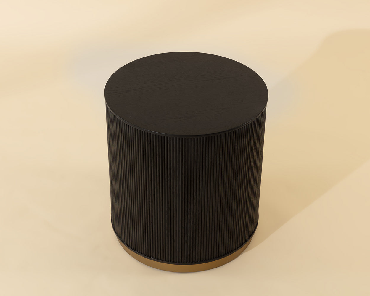 Kalla Side Table - Charcoal