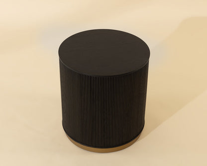 Kalla Side Table - Charcoal