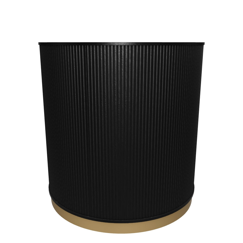 Kalla Side Table - Charcoal