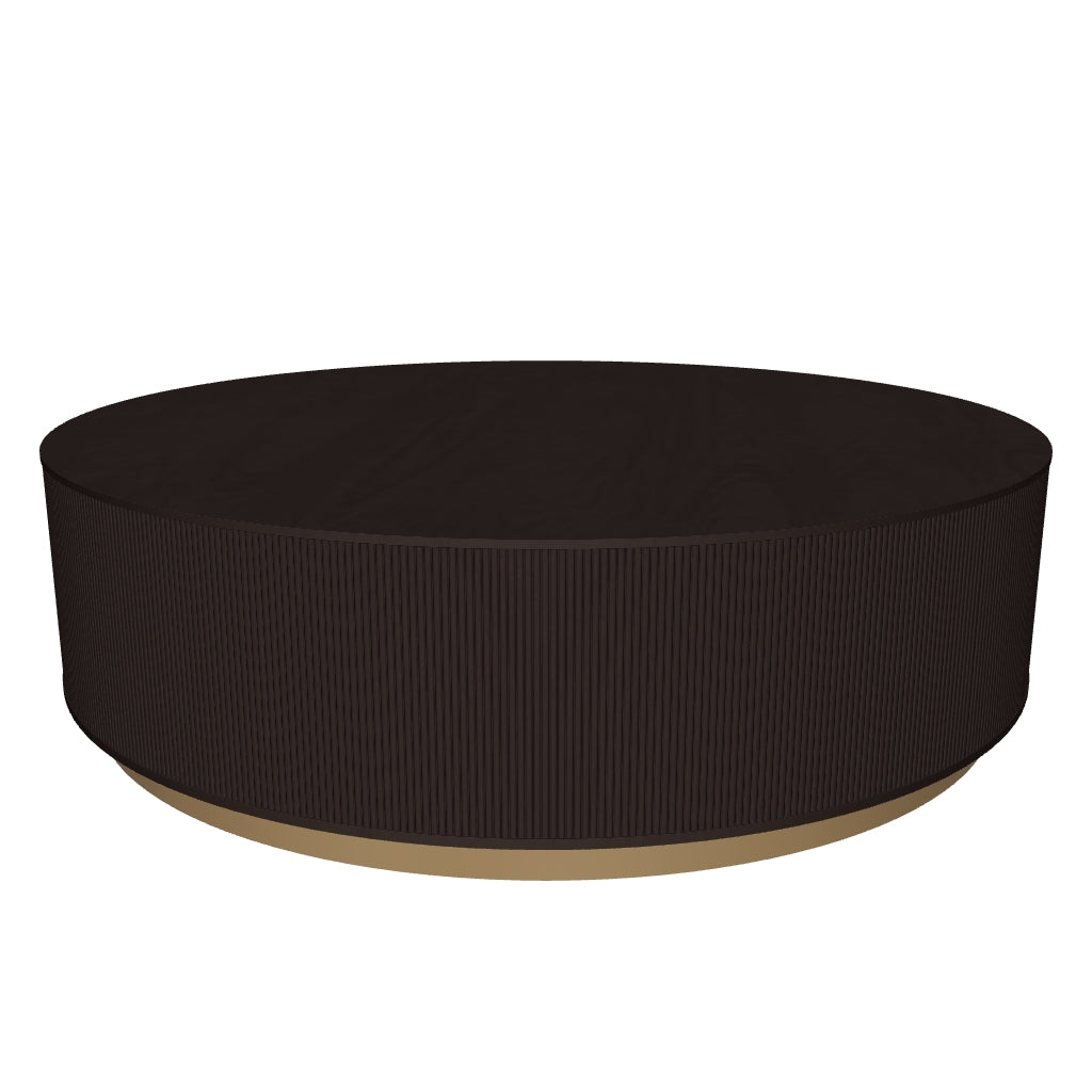Kalla Coffee Table - Round - Charcoal