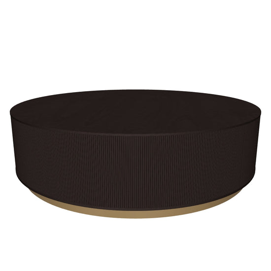Kalla Coffee Table - Round - Charcoal