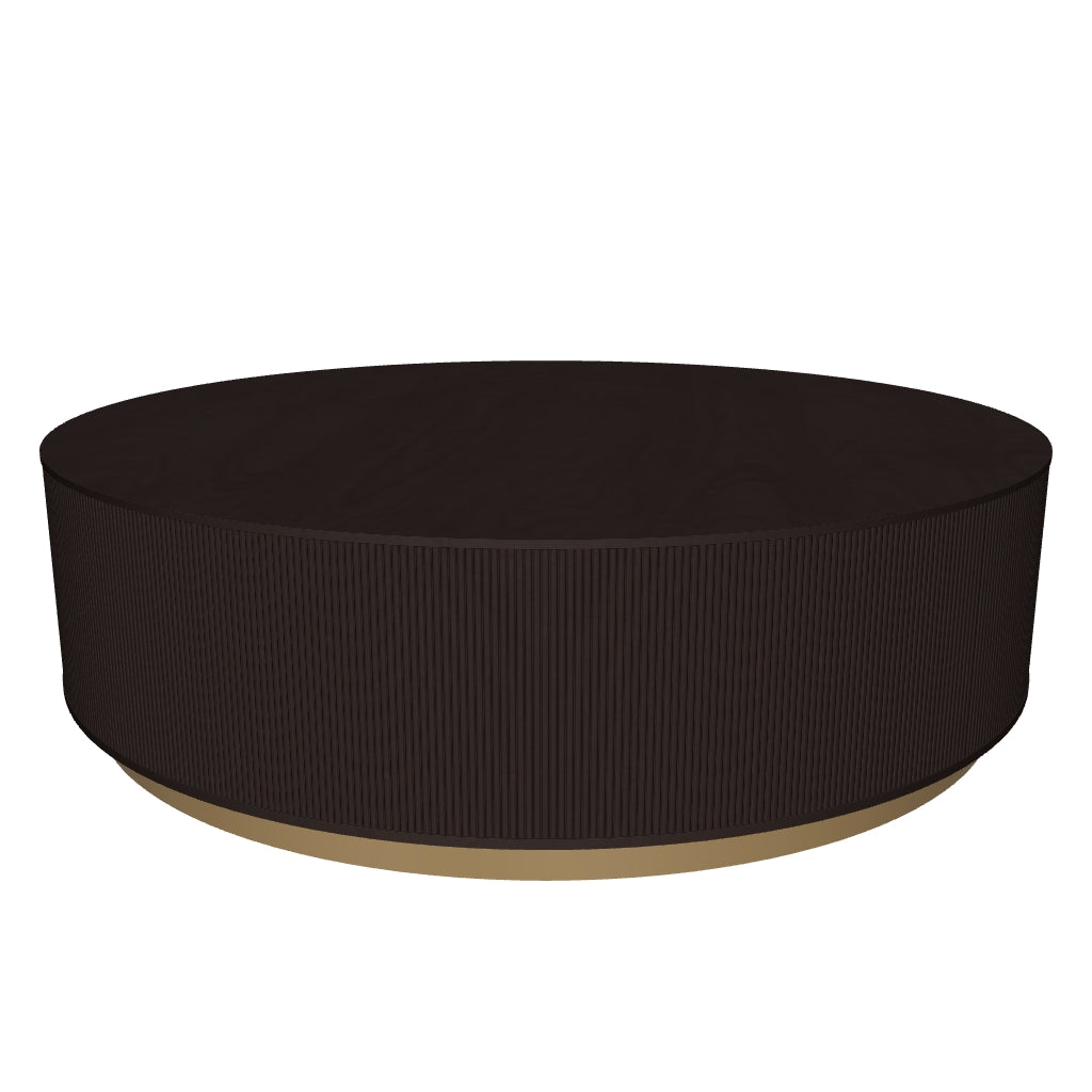 Kalla Coffee Table - Round - Charcoal