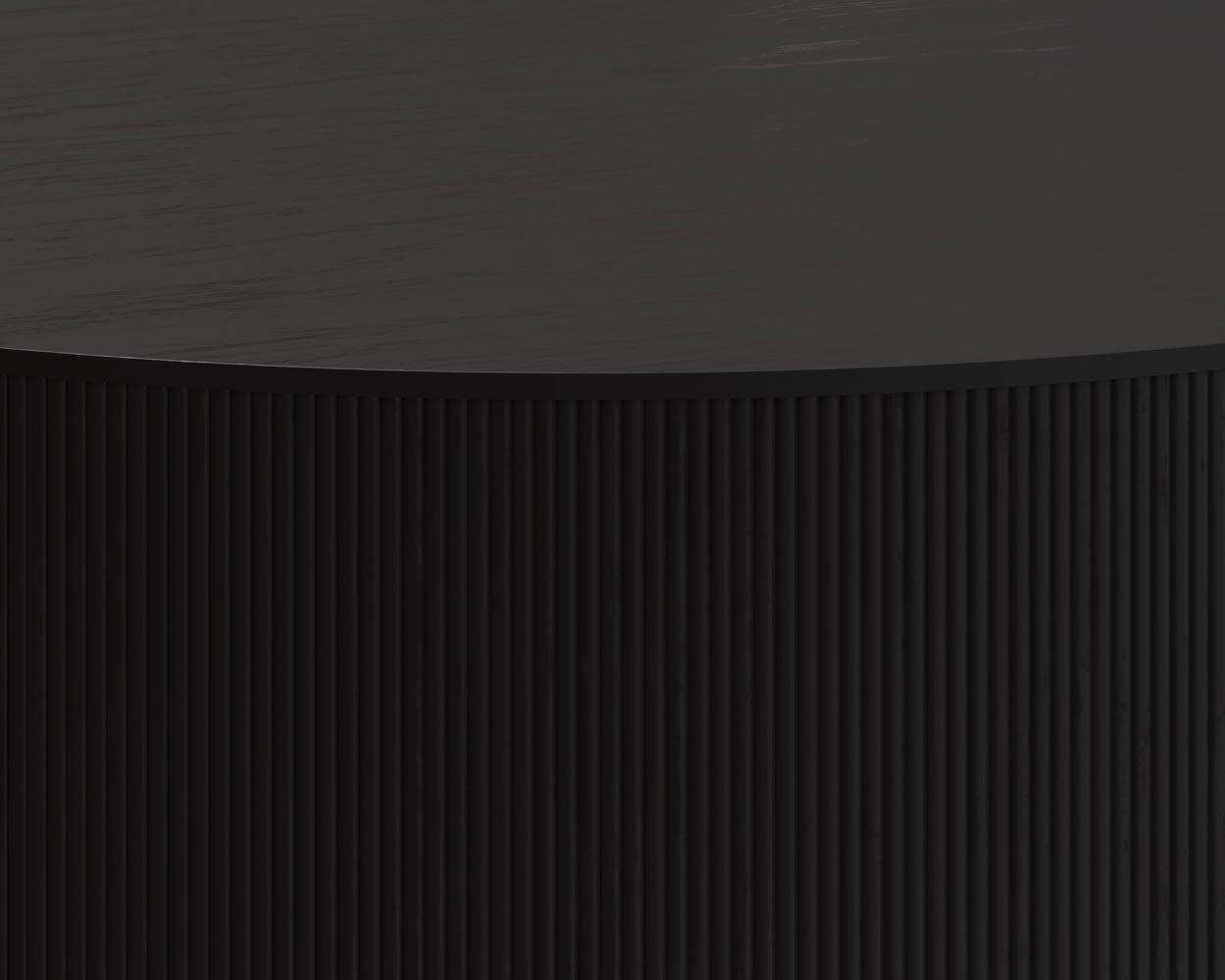 Kalla Coffee Table - Round - Charcoal