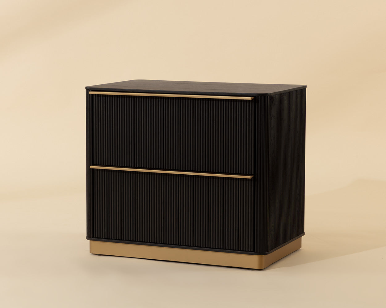 Kalla Nightstand - Small - Charcoal