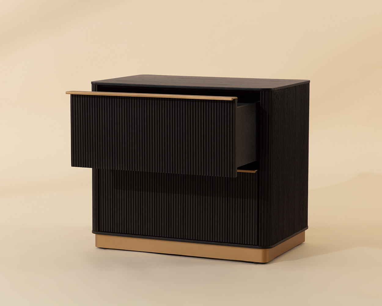 Kalla Nightstand - Small - Charcoal