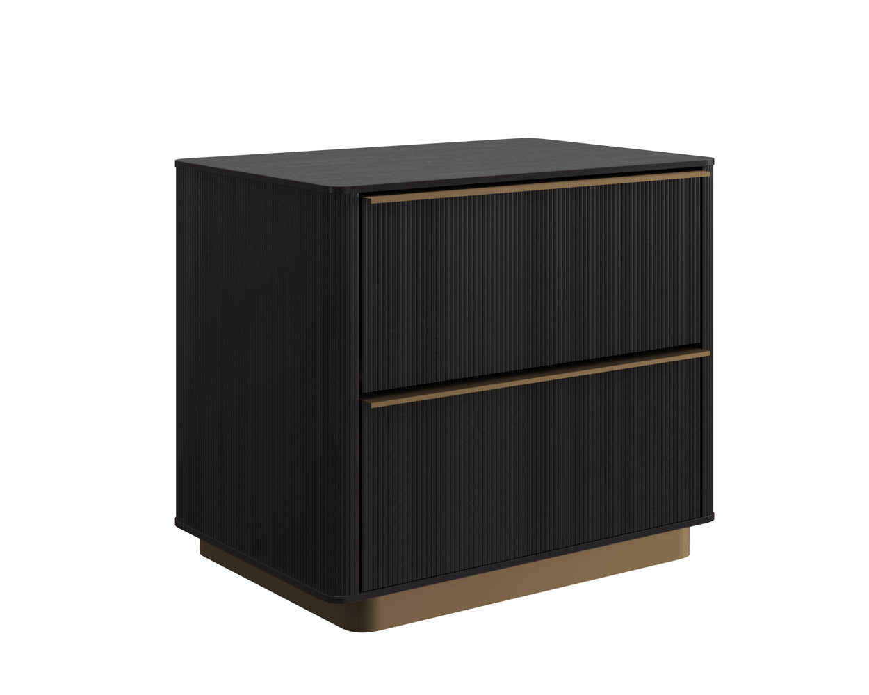 Kalla Nightstand - Small - Charcoal