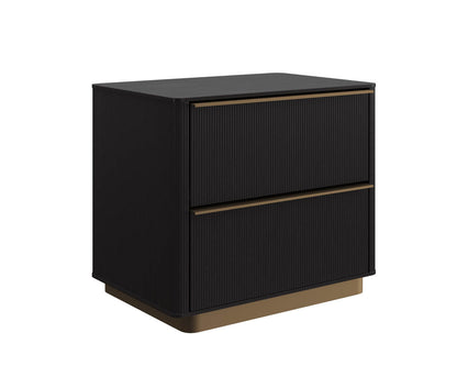 Kalla Nightstand - Small - Charcoal