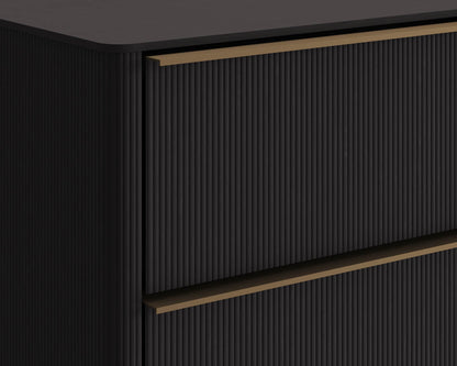 Kalla Nightstand - Small - Charcoal