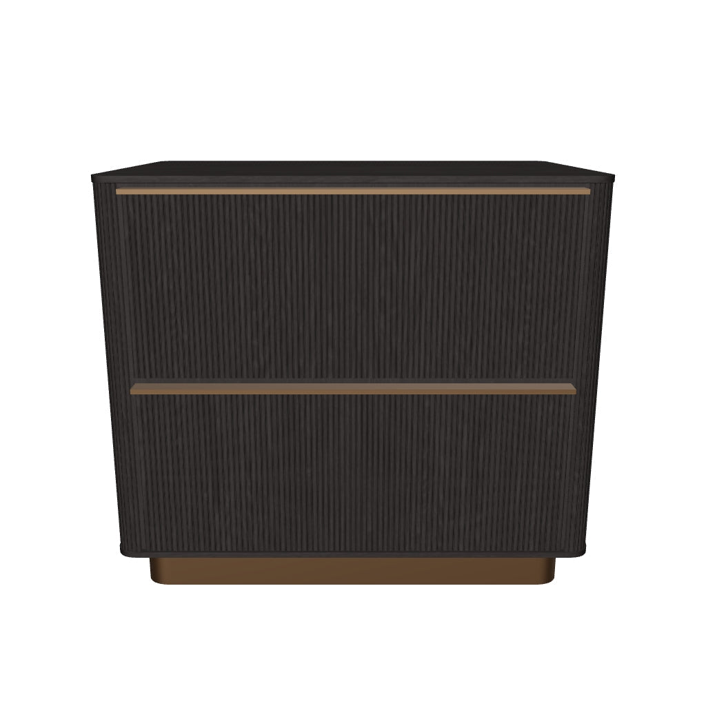 Kalla Nightstand - Small - Charcoal