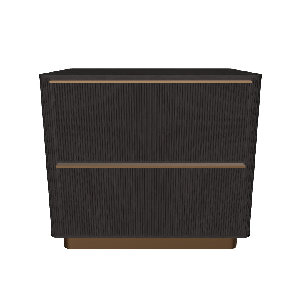 Kalla Nightstand - Small - Charcoal