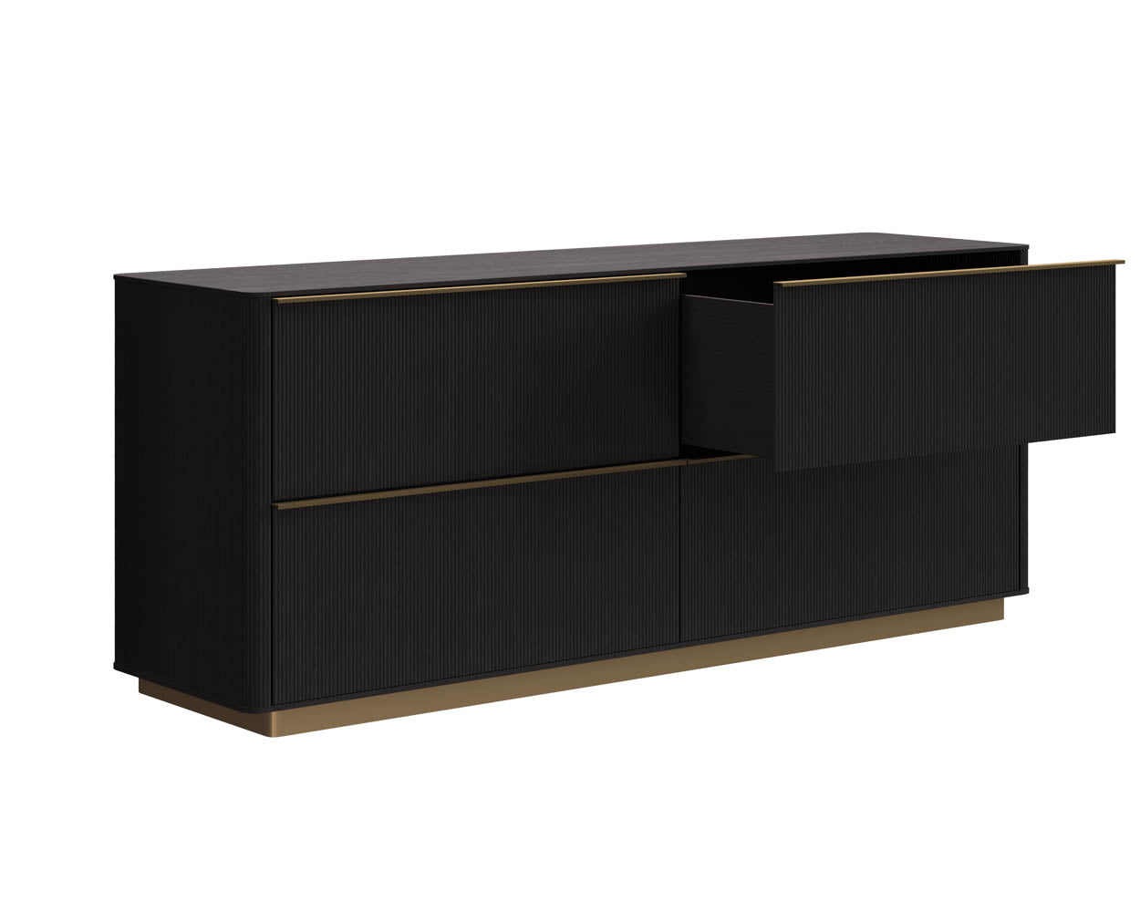 Kalla Dresser - Charcoal