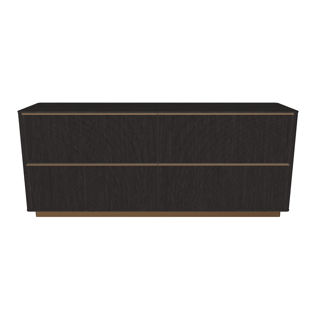 Kalla Dresser - Charcoal