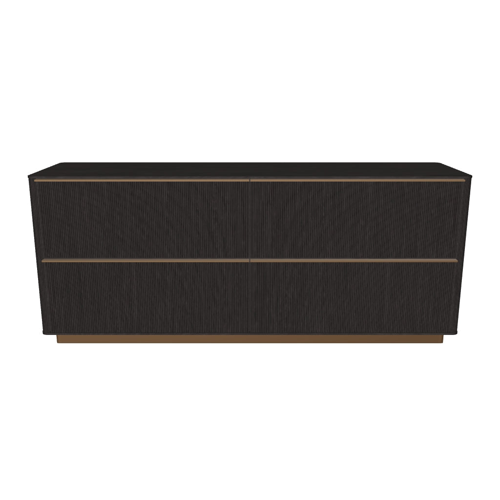 Kalla Dresser - Charcoal