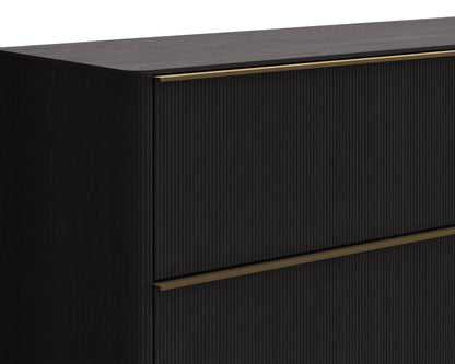 Kalla Dresser - Charcoal
