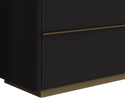 Kalla Dresser - Charcoal