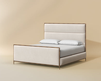 Yasmine Bed - King - Zenith Alabaster