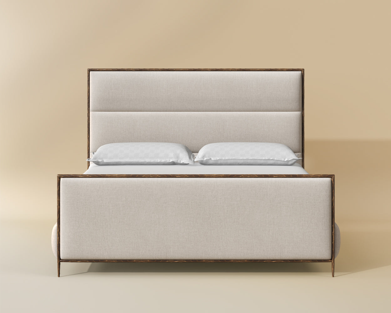 Yasmine Bed - King - Zenith Alabaster