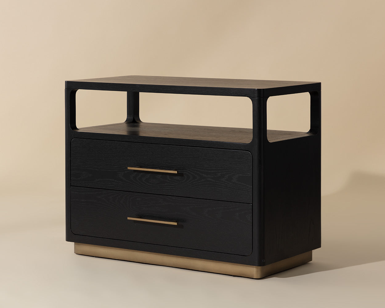 Danette Nightstand - Black