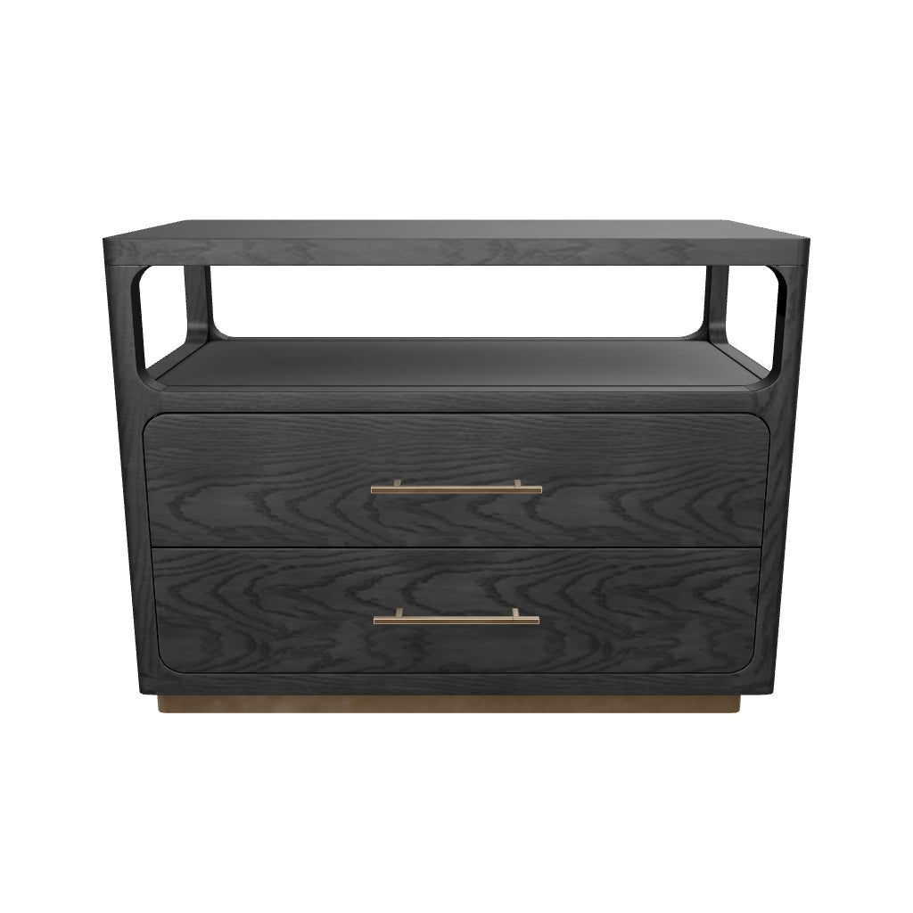 Danette Nightstand - Black