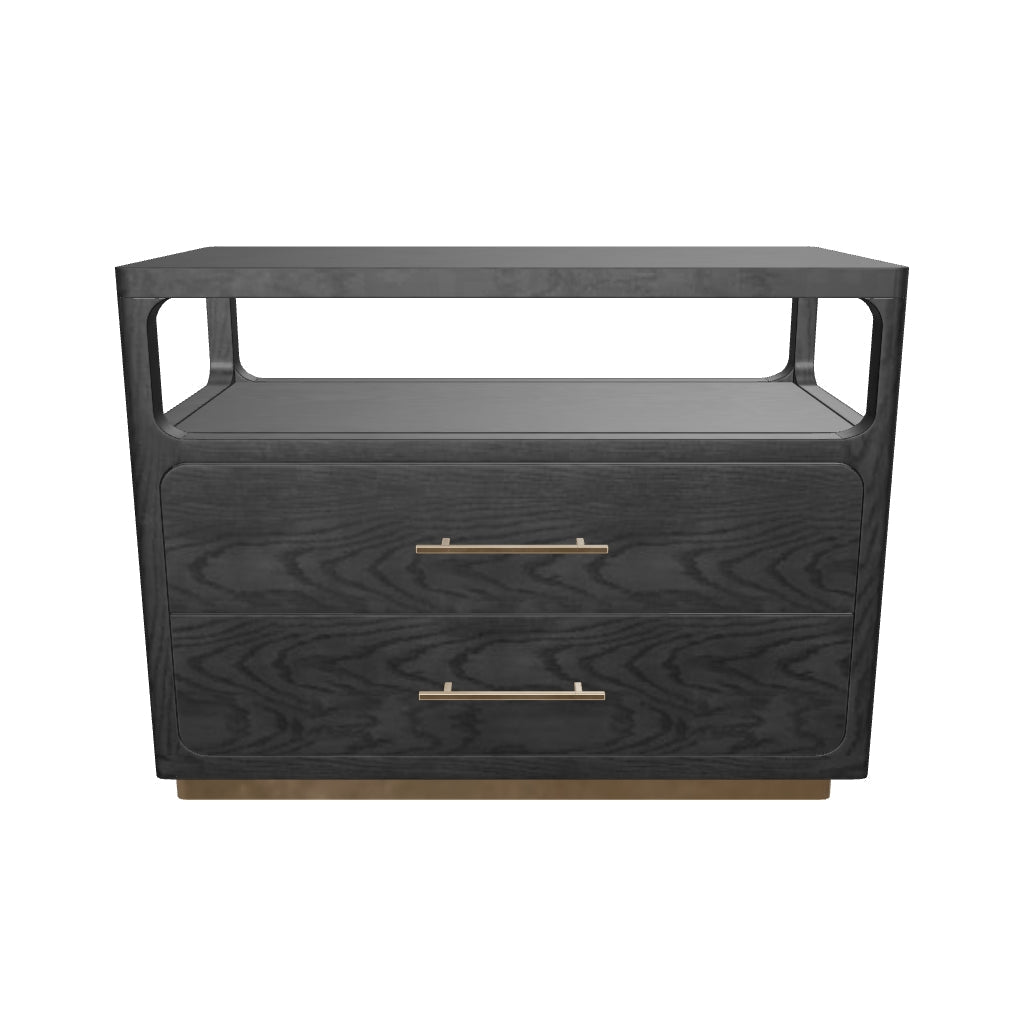 Danette Nightstand - Black