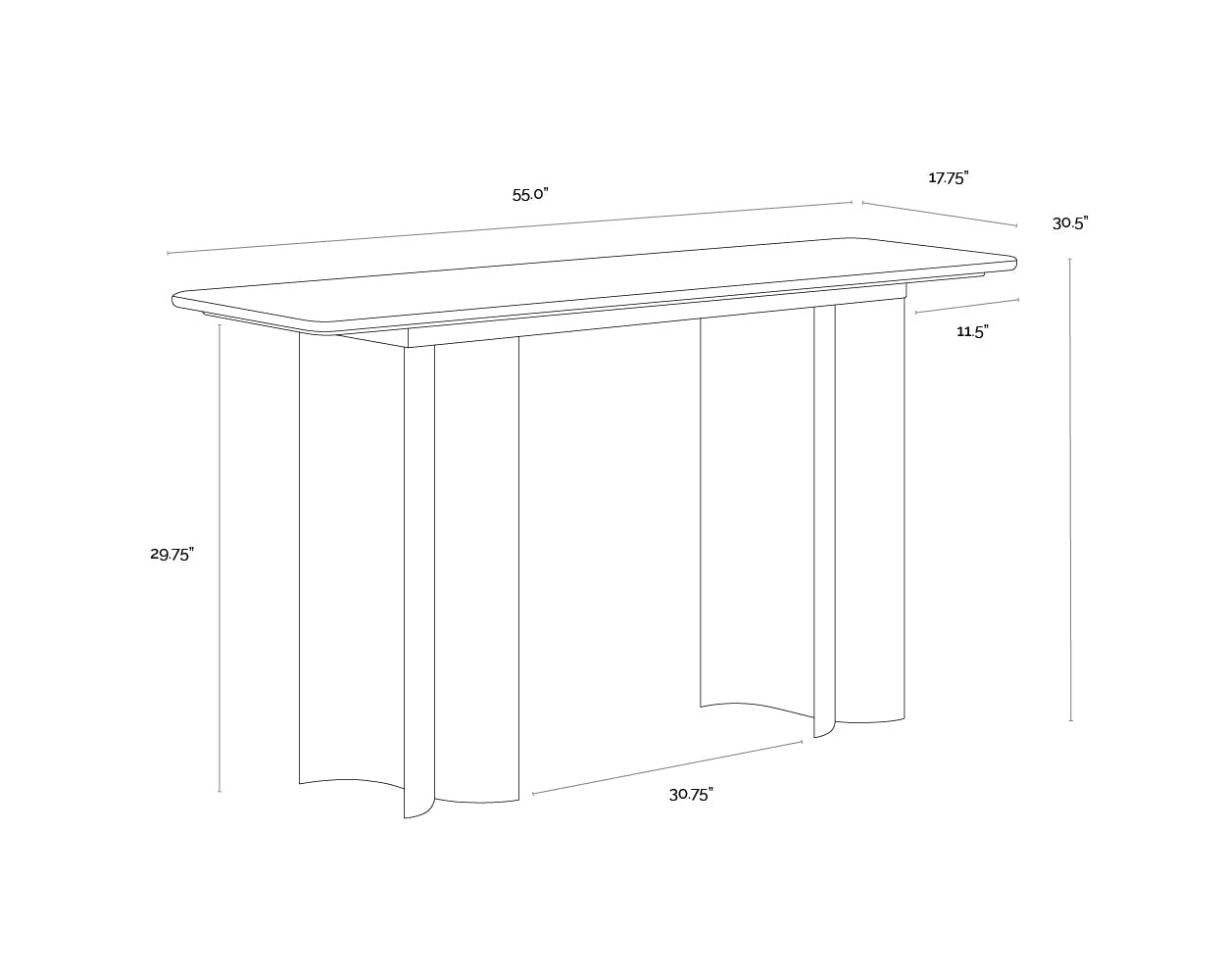 Astara Console Table