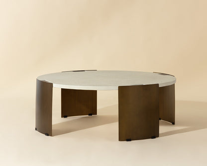 Gallus Coffee Table - Bone