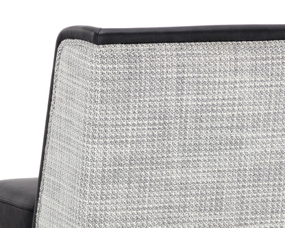 Joplin Counter Stool - Cantina Black / Vera White Pepper