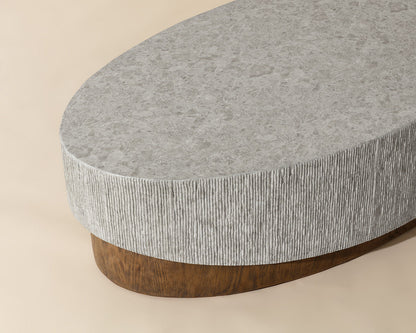Leda Coffee Table - Oval