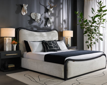Tilda Hand-Tufted Rug - IVory / Charcoal