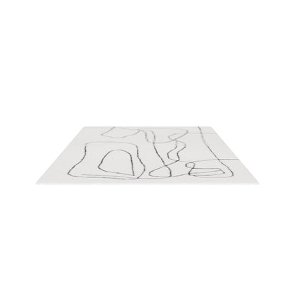 Tilda Hand-Tufted Rug - IVory / Charcoal
