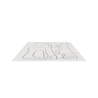 Tilda Hand-Tufted Rug - IVory / Charcoal